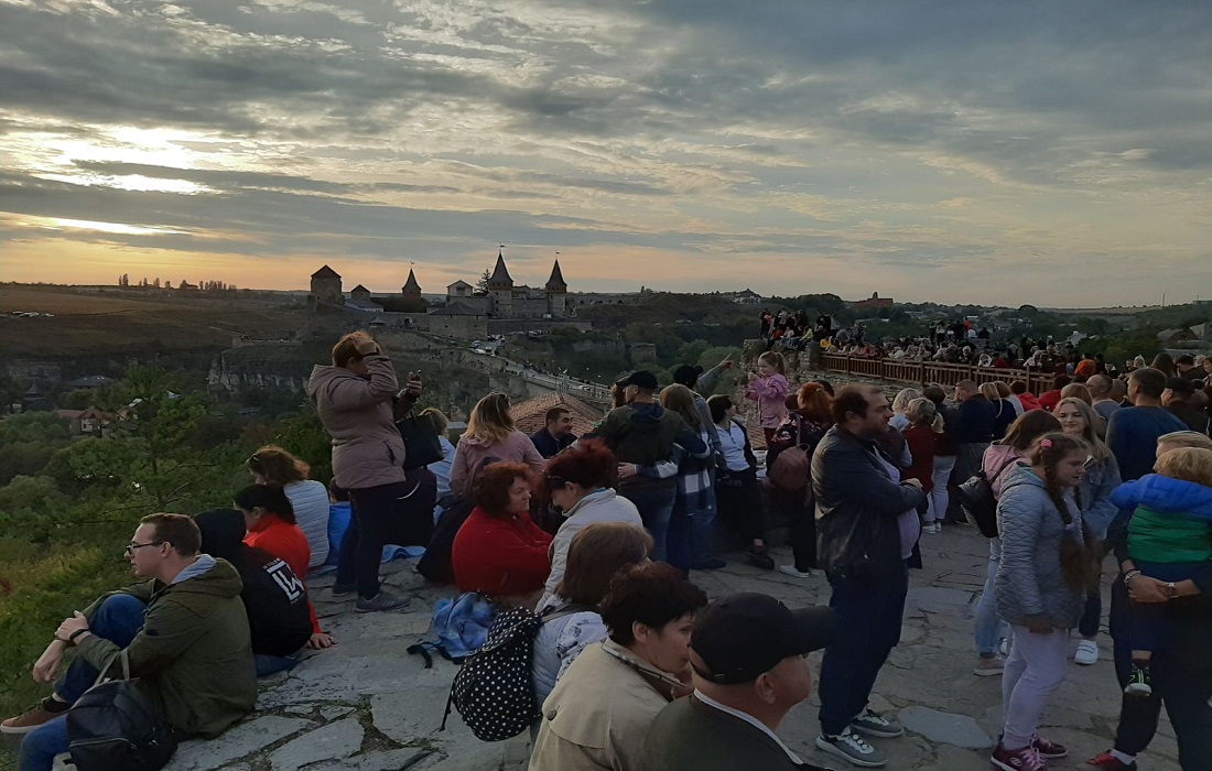 Каменец-Подольский, крепость, Воздухоплавание!