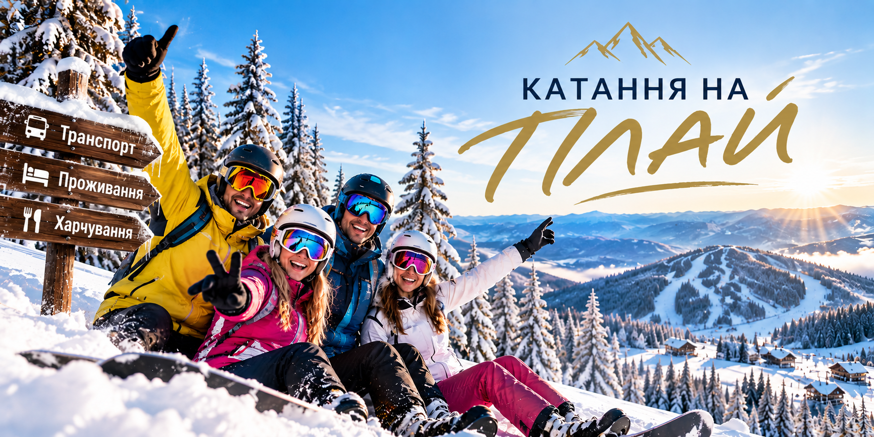 КАТАННЯ НА ПЛАЙ — 3 ДНІ В КАРПАТАХ